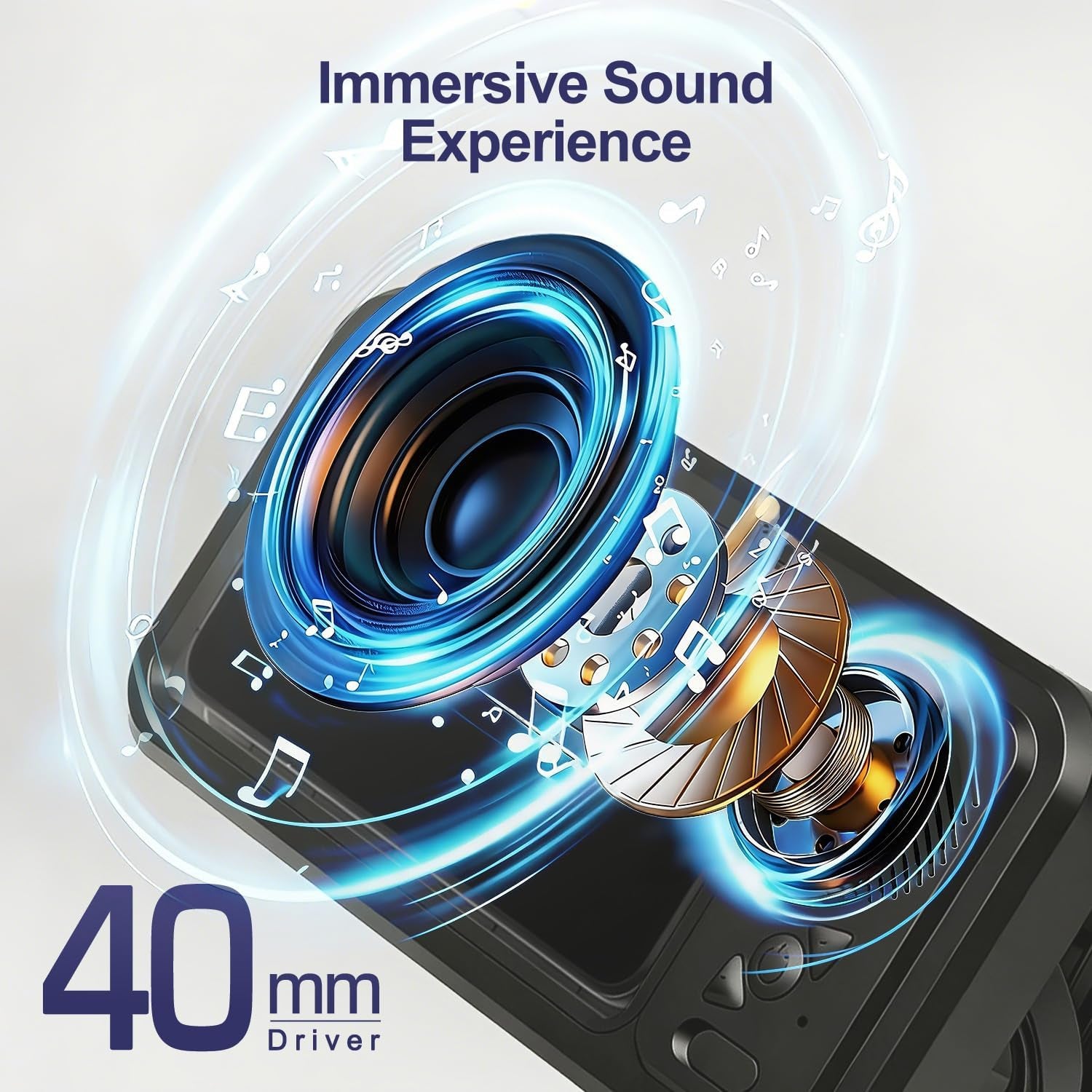 Experience Ultimate Shower Relaxation with Our Waterproof Phone Holder & Bluetooth Speaker - 360° Rotatable Design for Endless Entertainment!